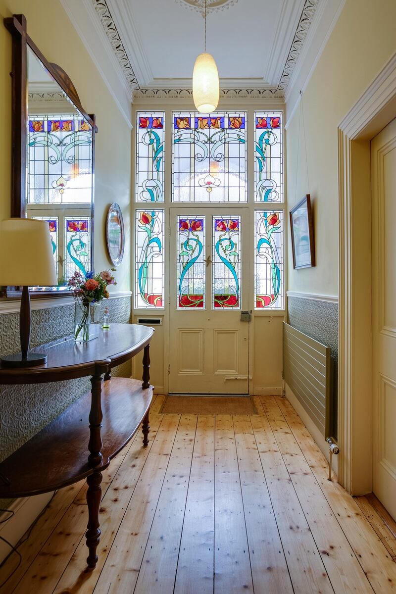 The entrance hall