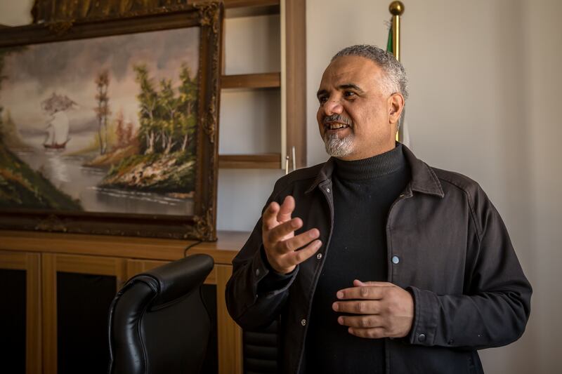 The rubbish leads to sickness and diseases, says Abood Hamam. Photograph: Sally Hayden