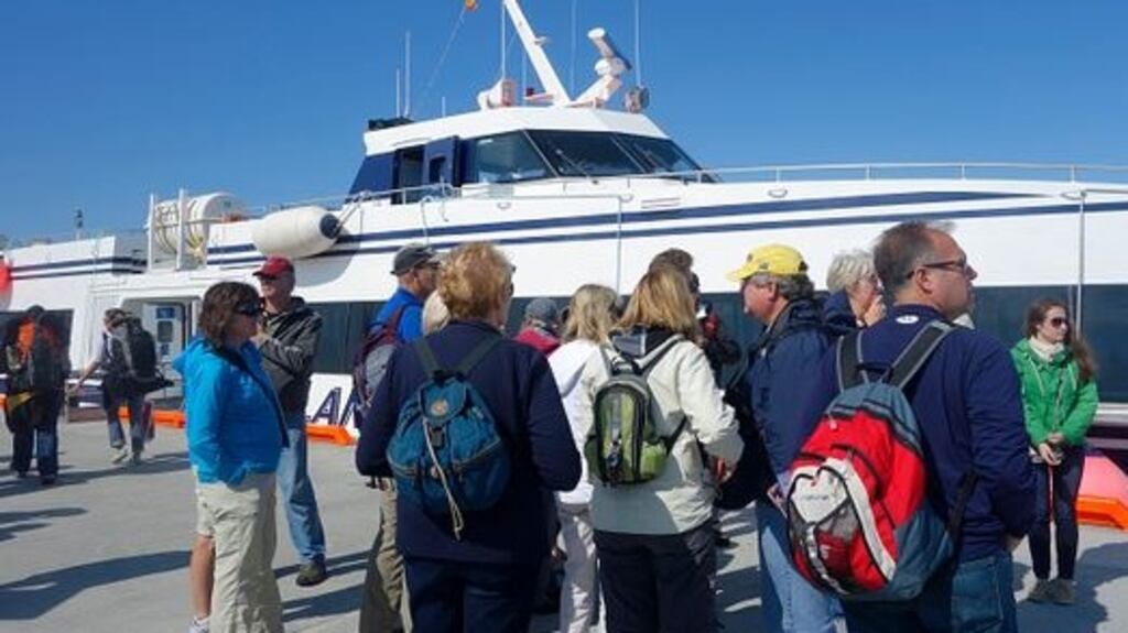 Aran islanders on Inis Mór face a second day without a passenger ferry. File photograph: Getty Images