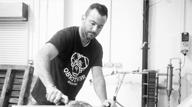 Brian O'Neill of O Brother Brewing. Photograph: Alan Rowlette