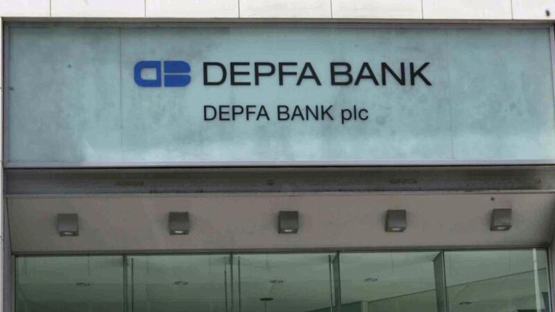 Employees of Dublin’s Depfa Bank will find out what their future holds in the coming days. Photograph: Cyril Byrne/The Irish Times