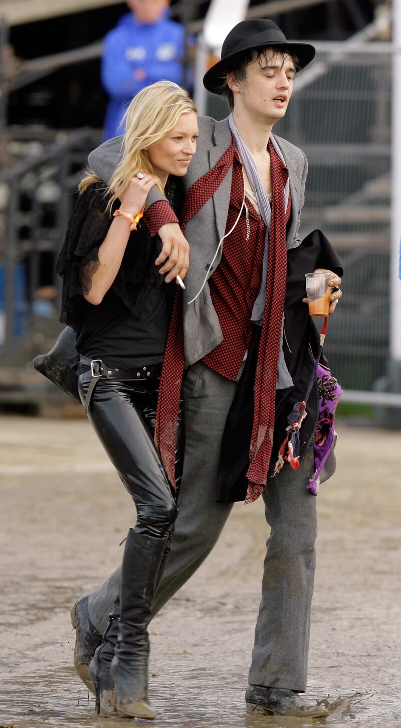 Pete Doherty and Kate Moss in 2007. Photograph: Matt Cardy/Getty Images