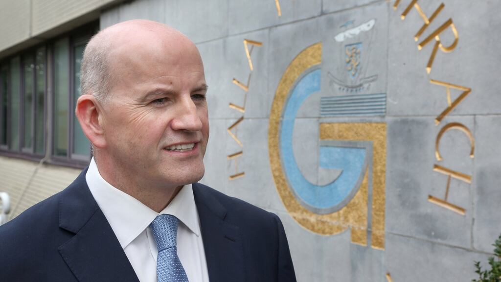Sean Gallagher at Galway City Hall where he was seeking a nomination to run as a candidate for the presidency. Photograph: Joe O’Shaughnessy