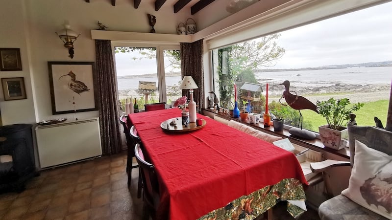 The dining room