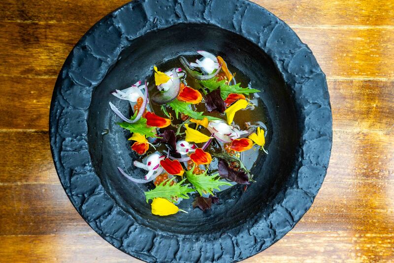 Baba'de restaurant: Haddock lakarde. Photograph: Andy Gibson