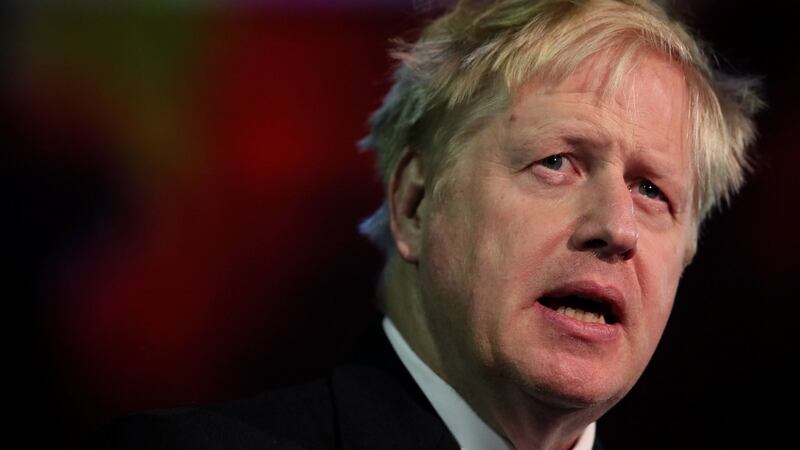 Tory leadership: Boris Johnson has claimed only he can see off both Nigel Farage and Jeremy Corbyn. Photograph: Brian Lawless/PA Wire