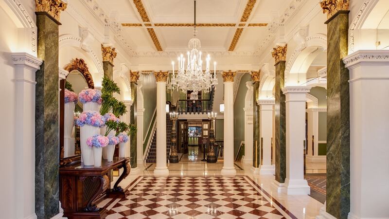 Lobby at the Shelbourne