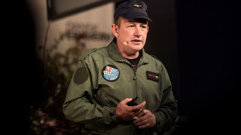 Danish inventor Peter Madsen, who changed his earlier statement that he dropped Kim Wall off alive from his submarine in Copenhagen. Photograph:  Scanpix Denmark/Ida Marie Odgaard/Reuters