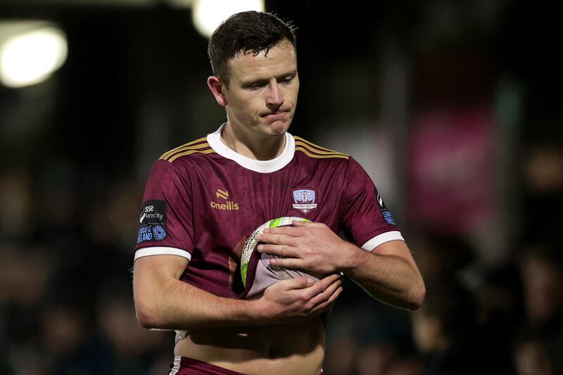 Galway United's Killian Brouder. Photograph: Laszlo Geczo/Inpho