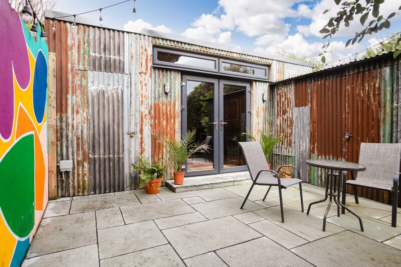 Rear patio
