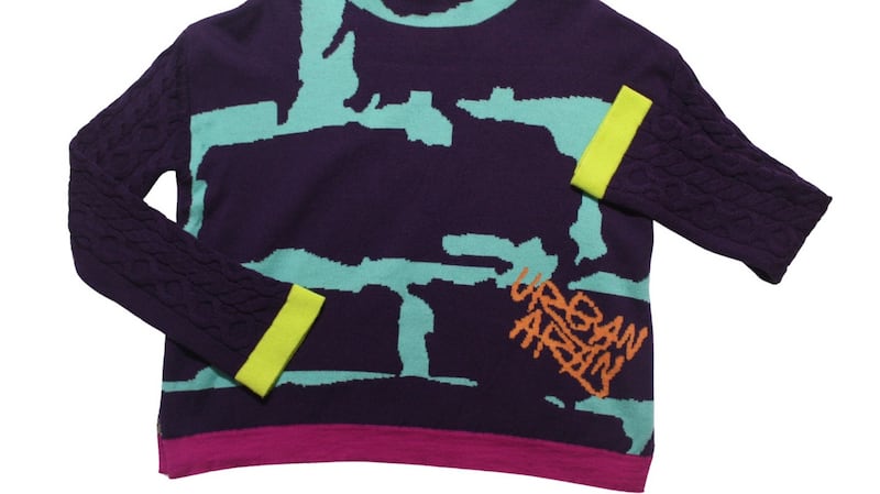 Purple pullover from Urban Aran, €265