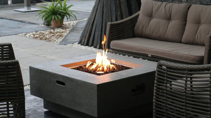 The New York firepit from outdoor.ie