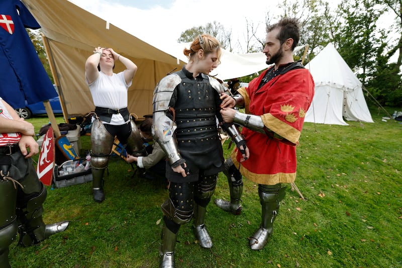 Preparing for battle
