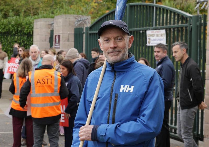 Anthony Keane, teacher and counsellor at Hartstown Community School. Photograph: Alan Betson/The Irish Times
