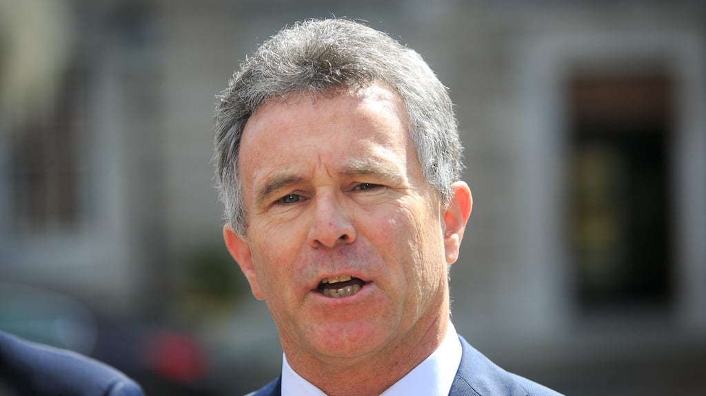 Minister of State with responsibility for Financial Services Seán Fleming confirmed the levies would be reduced. Photograph: Gareth Chaney/Collins