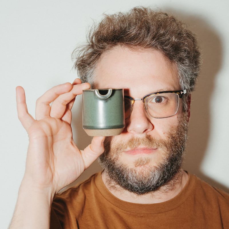 Seth Rogen: ‘We will not shy away from very uncomfortable conversations.’ Photograph: Ryan Lowry/New York Times