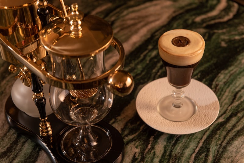 Adare Manor's take on an Irish coffee