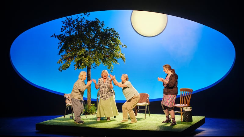 Escaped Alone: Ruth McCabe, Sorcha Cusack, Deirdre Monaghan and Anna Healy. Photograph: Ros Kavanagh