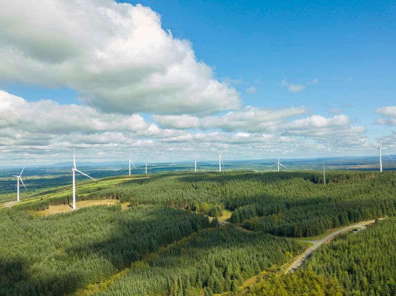 Renewable energy: Ireland will have to take further steps away from fossil fuels. Photograph: iStock/Getty