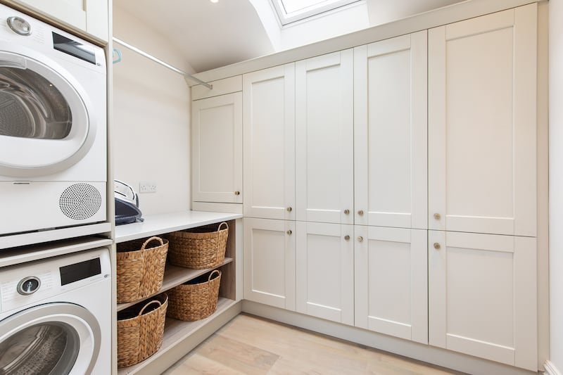 Upstairs utility room