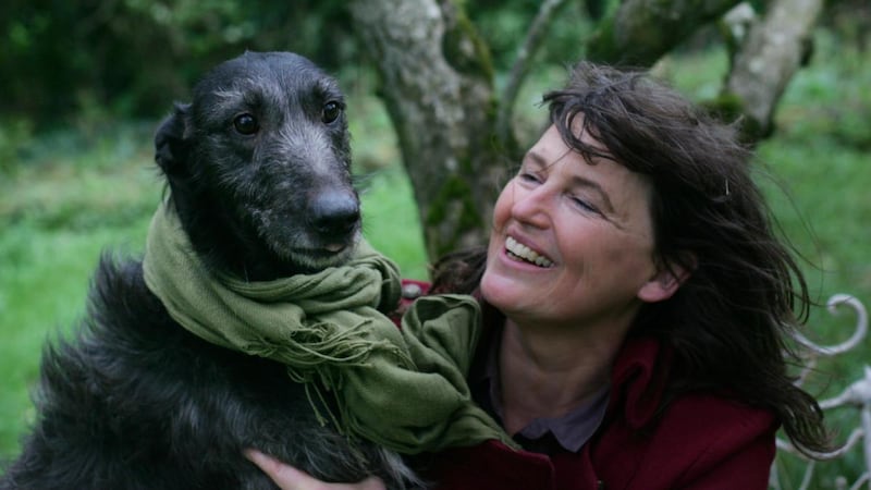 Eileen Battersby with her dog Kingsley in 2011. Photograph: Bryan O’Brien