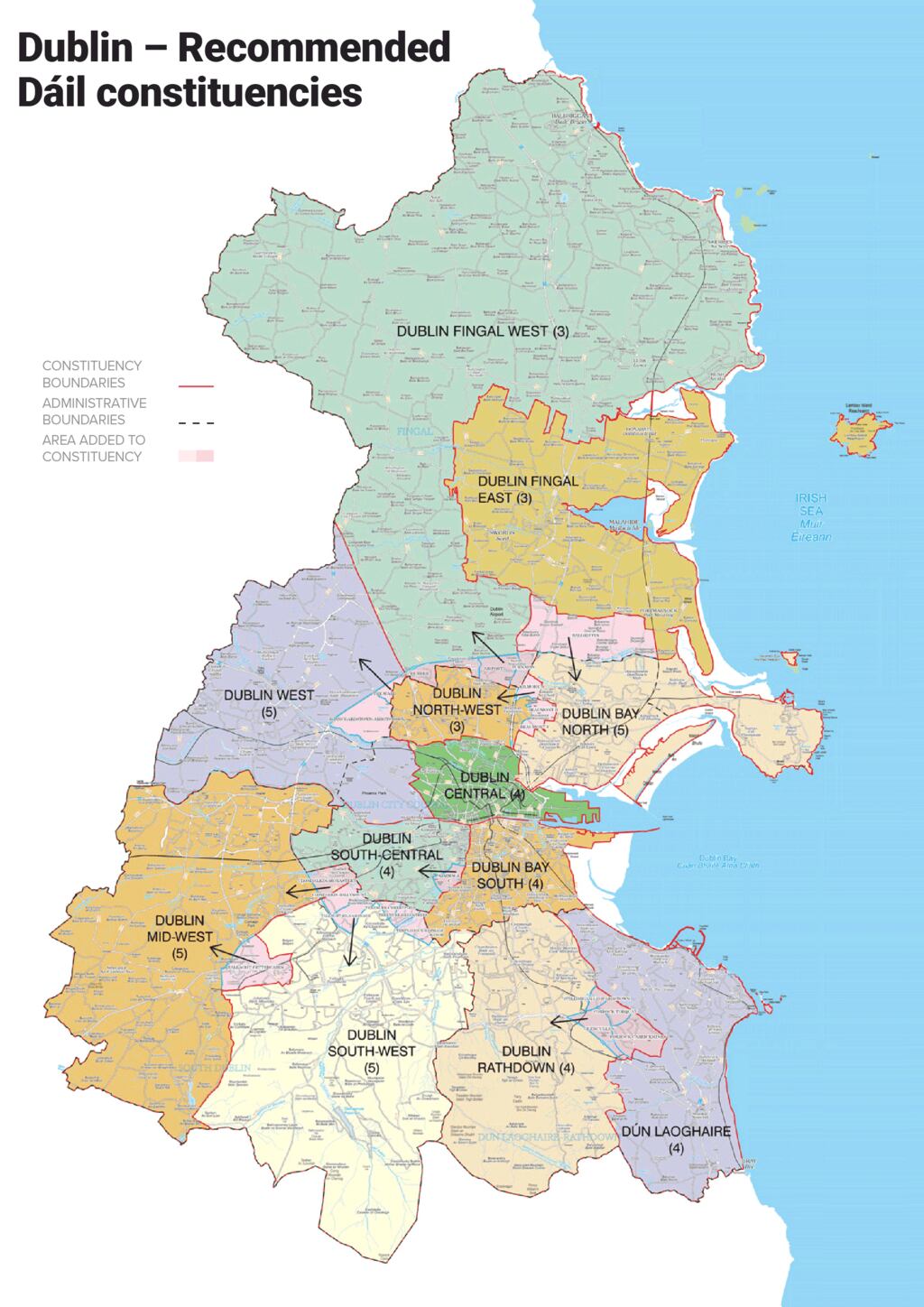 Electoral Commission review 14 extra TDs and four new constituencies