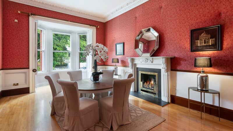 The dining room