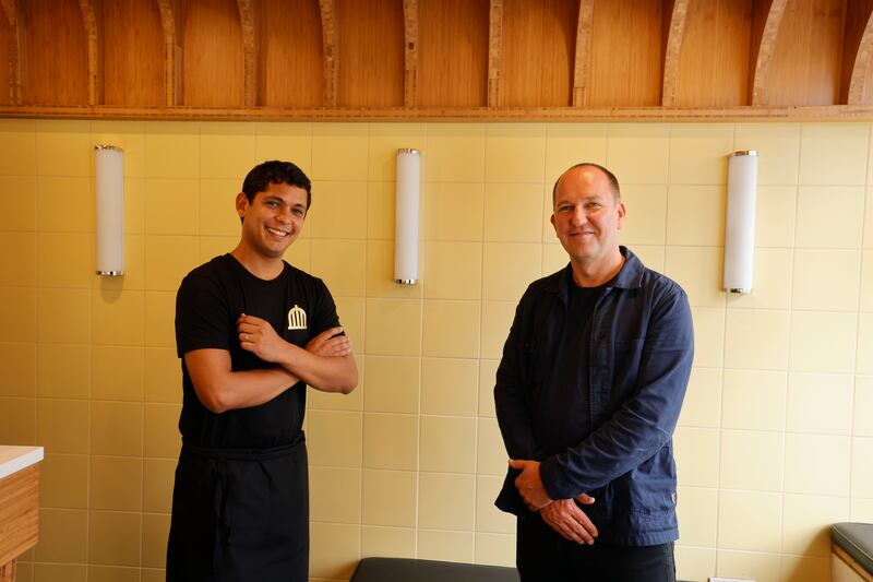 Hawker head chef Thiago Guerra and owner Will Dempsey