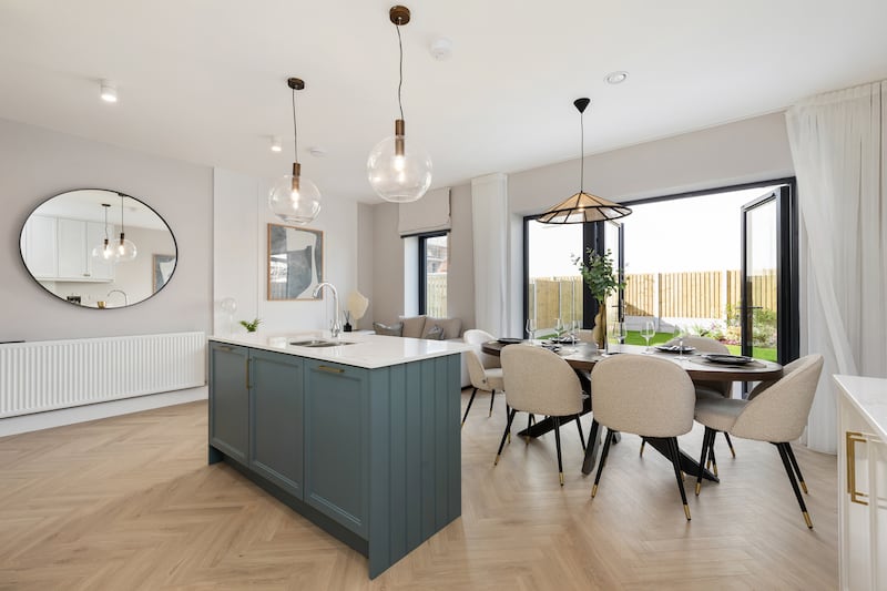 Kitchen living and dining area
