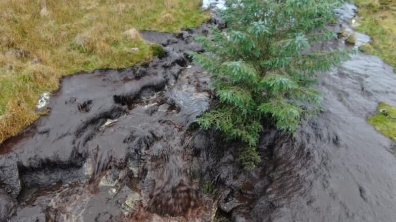 Meenbog bogslide. Photograph: Sarah Conaghan