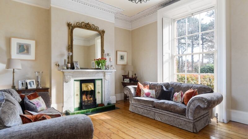 The front reception room