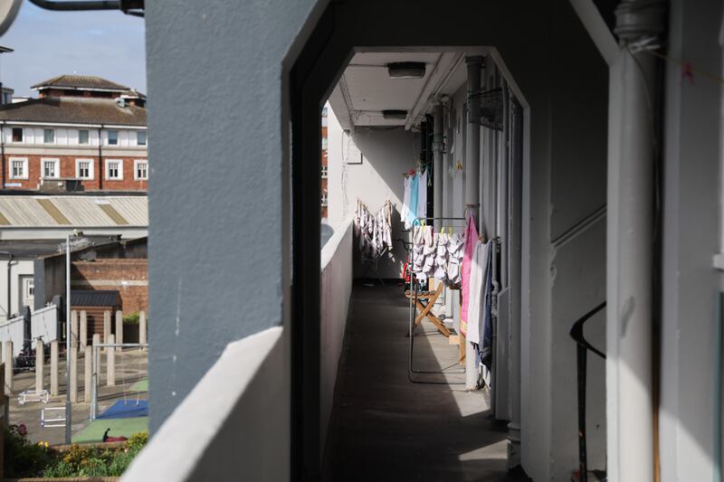 Pearse House Blocks L,M,N and P known as the ’Small Flats’. Photo: Bryan O’Brien / The Irish Times  
