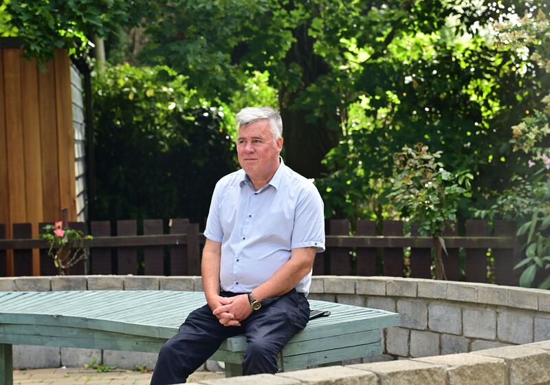 Philip Gault was 9-years-old and seriously injured when he leaned against a car containing a bomb that detonated on Bloody Friday. Photograph: Colm Lenaghan/ Pacemaker for The Irish Times 