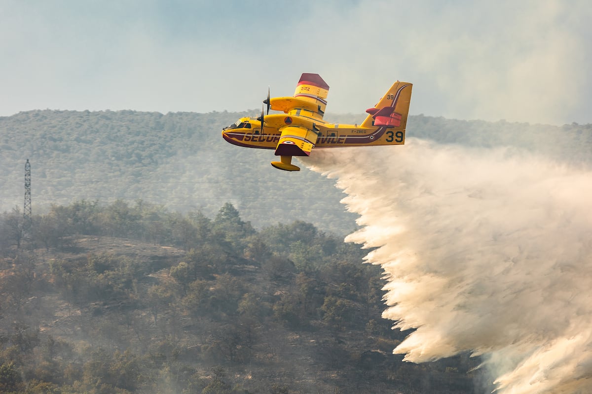 ‘The fire is reigniting’: Wildfires ravage southern Europe as fresh heatwave takes hold