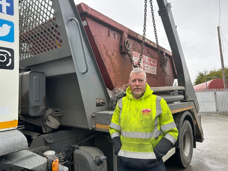 George McDermott, a skip driver from Co Donegal