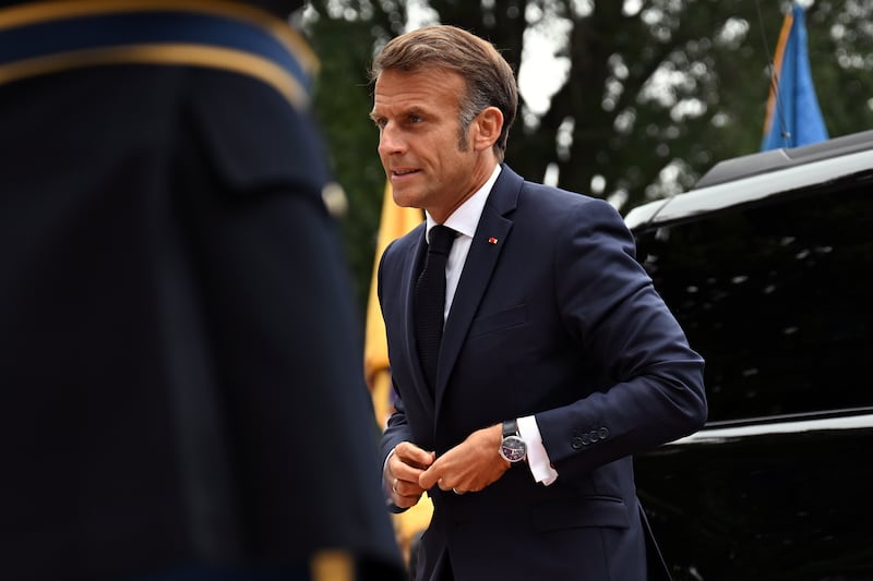 Emmanuel Macron's term as French president runs until 2027. Photograph: Kenny Holston/The New York Times