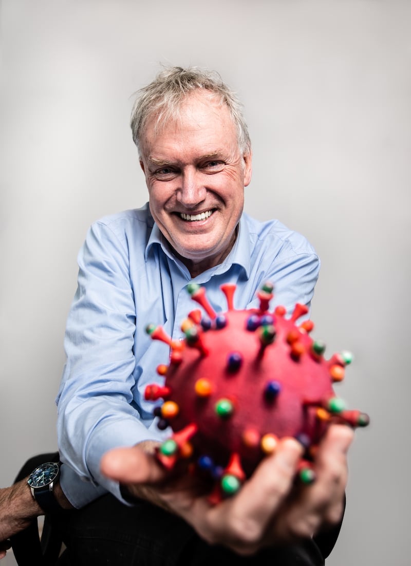 Luke O'Neill: 'Scientists have been participants in the best reality show of all time. Photograph: Philip Doyle