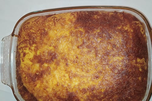 Hot corn cake recipe from Bolivia