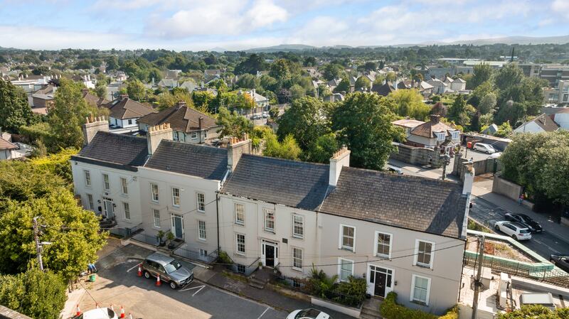 Montpelier Place is a Georgian terrace of four houses