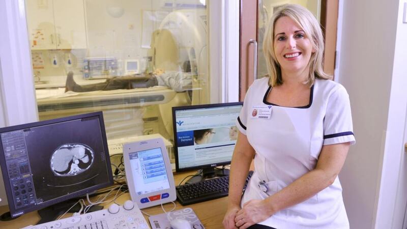 Geraldine McAuliffe, radiographer in the Bon Secours Hospital, Cork city. Photograph:  Daragh Mc Sweeney/Provision