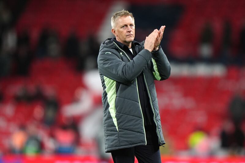 Republic of Ireland head coach Heimir Hallgrimsson. Photograph: Bradley Collyer/PA