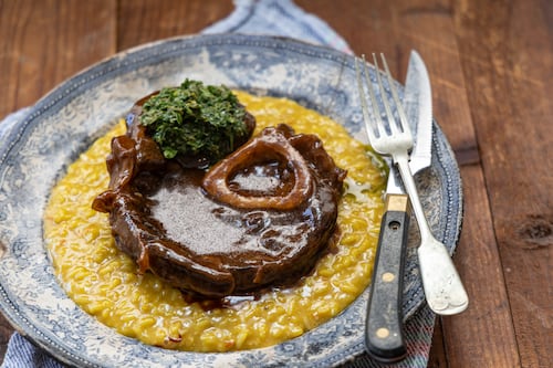 Mark Moriarty’s recipe for ossobuco alla Milanese