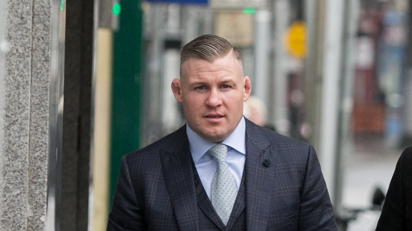 Joao Carvalho’s opponent  Charlie Ward at Dublin Coroner’s Court on Thursday. Photograph: Gareth Chaney/Collins