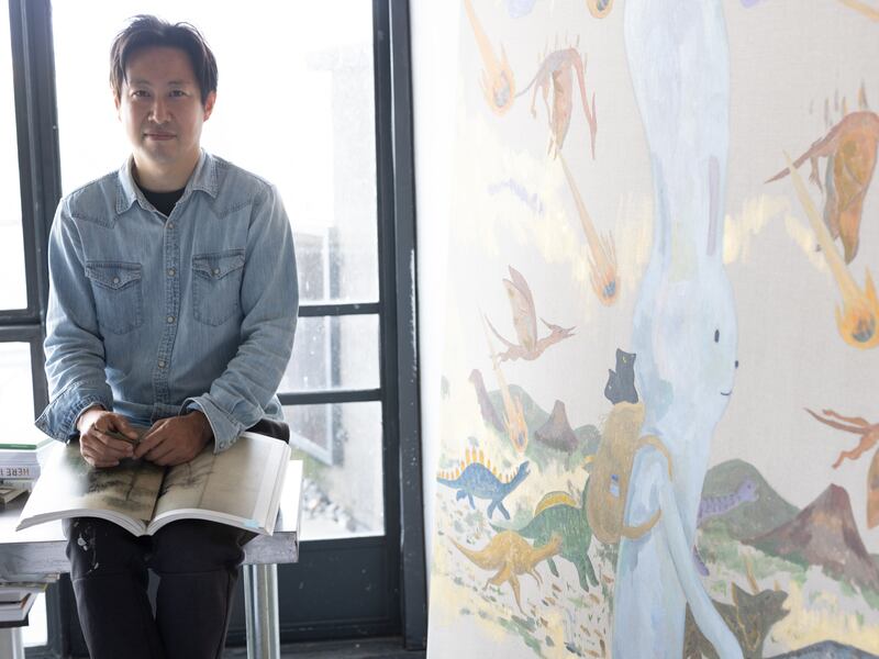 The artist Atsushi Kaga