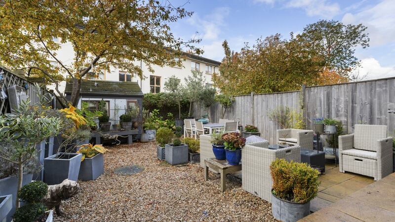 Low-maintenance rear garden