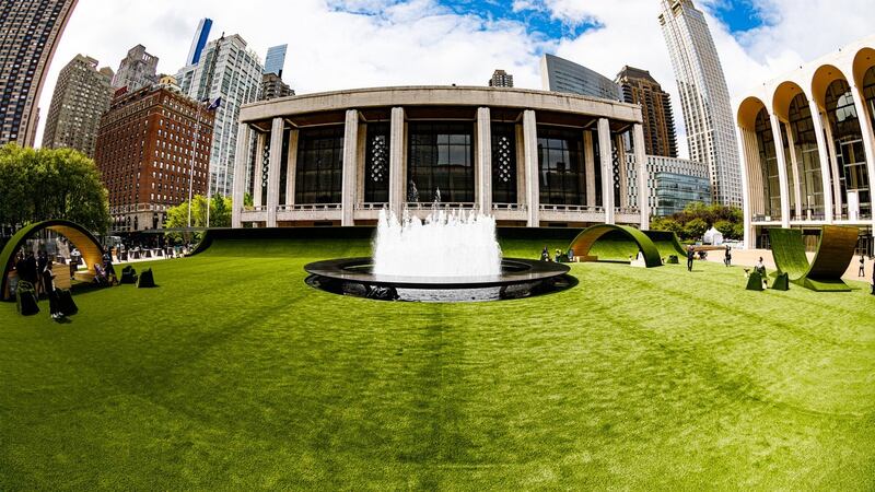 The reconfigured Lincoln Center in New York. Photograph: Sachyn Mital/ Lincoln Center