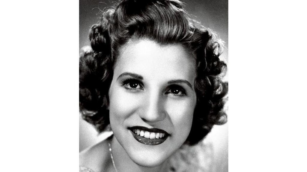 Patty Andrews: youngest of the trio which was a 1940s phenomenon