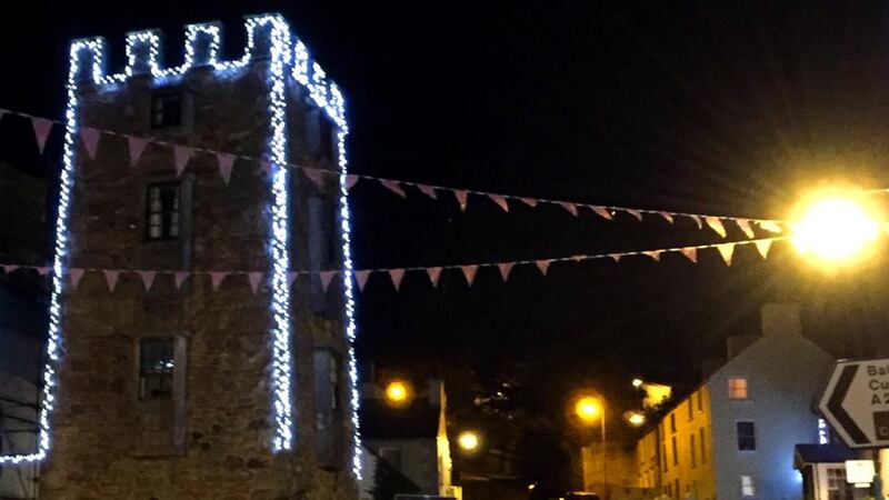 Curfew Tower in Cushendall, Co Antrim. Photograph: Tracey Moberly
