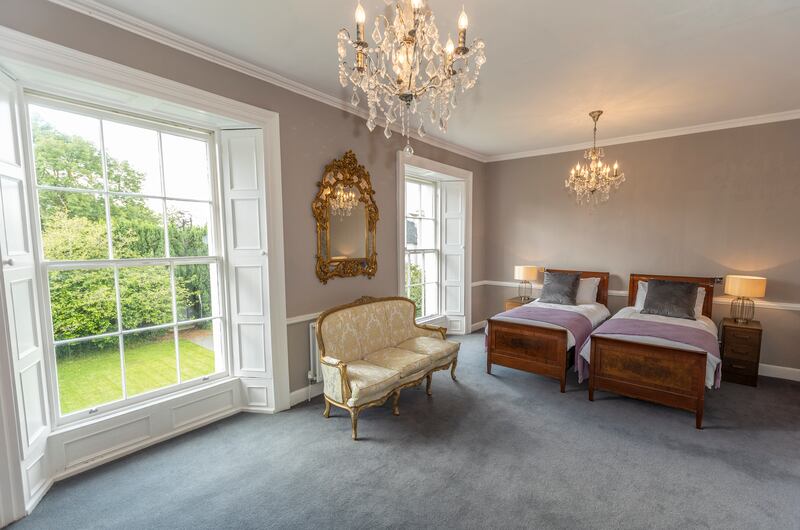 One of the bedrooms
