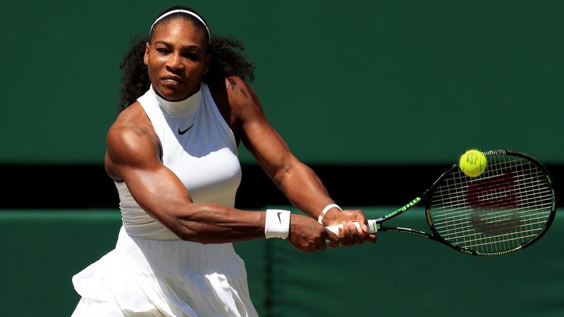 Serena Williams: “If you want to have a baby and take a few months off or a year off and then come back, you shouldn’t have to be penalised for that. Pregnancy is not an injury.” Photograph: Adam Davy/PA Wire